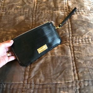 Steve Madden Black Wristlet
